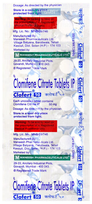 Clofert 50 Tablet