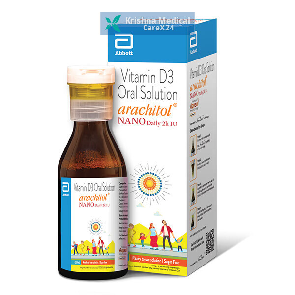 Arachitol Nano Daily 2K Iu Sugar Free Oral Solution