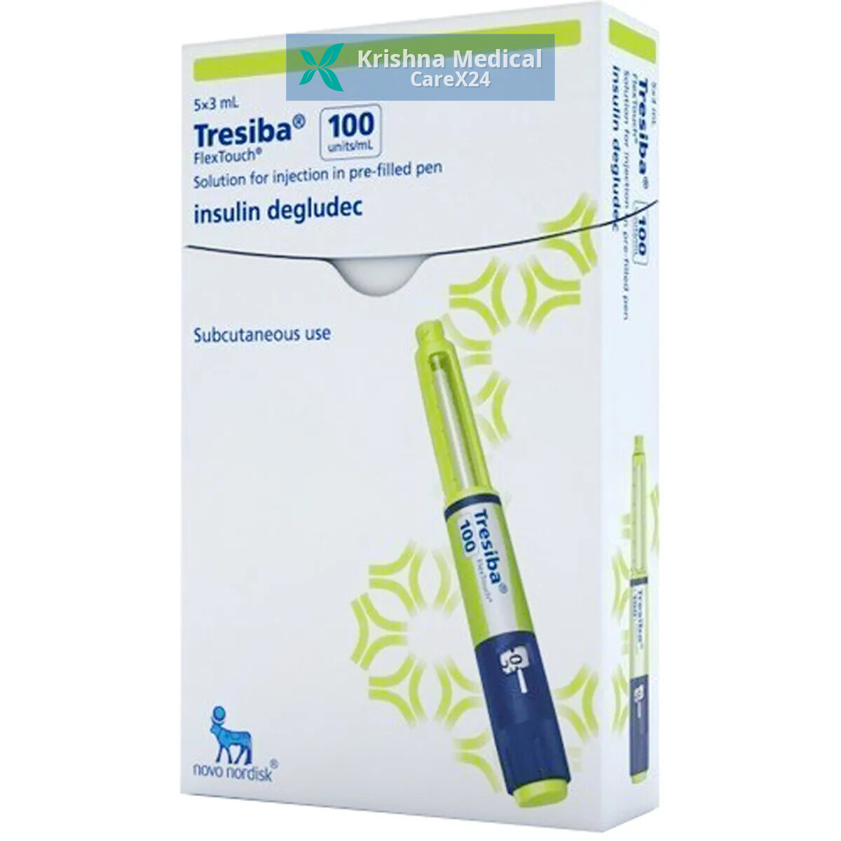 Tresiba 100IU/Ml Flextouch Pen Injection