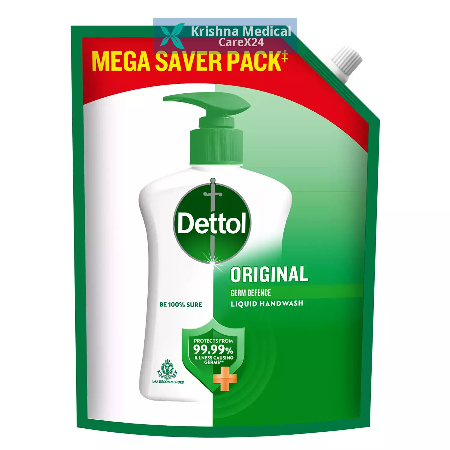 Dettol Original Germ Defence Liquid Handwash
