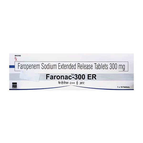 Faronac 300mg Tablet ER