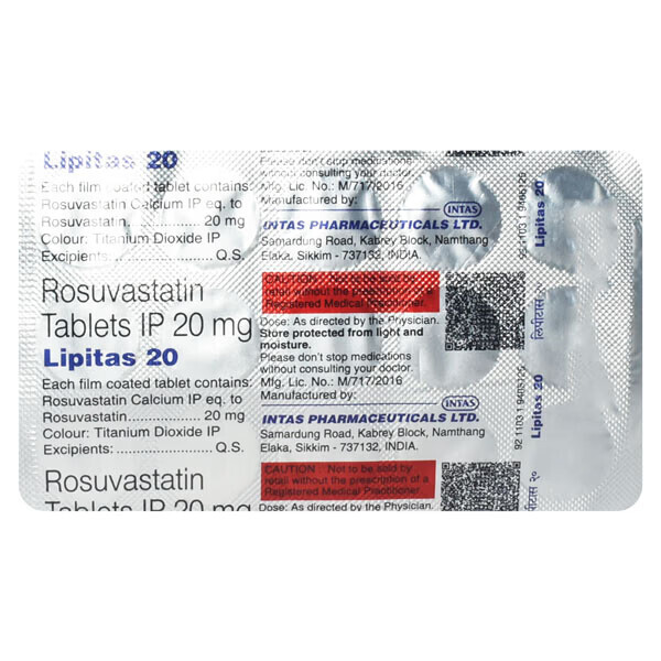 Lipitas 20 Tablet